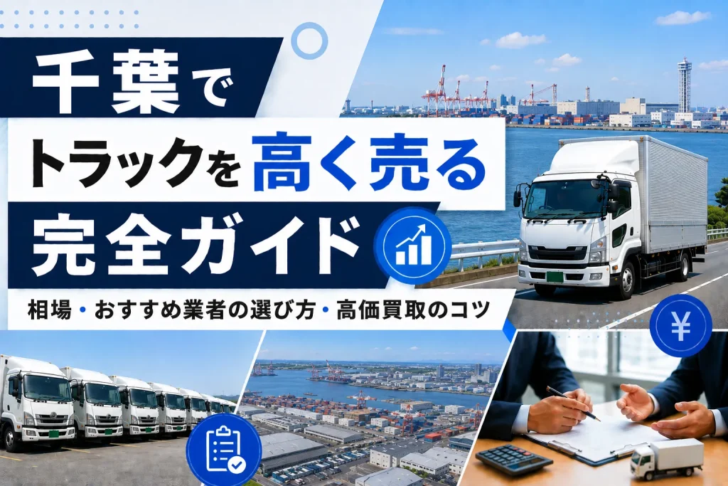 千葉でトラックを高く売る完全ガイド｜相場・おすすめ業者の選び方・高価買取のコツ